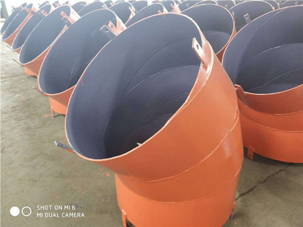 逃生管道弯头 DN800隧道抱箍弯头 钢制弯头(图1)