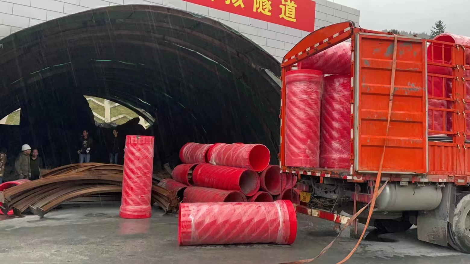 新型螺旋隧道逃生管 承插式聚乙烯逃生管(图2)